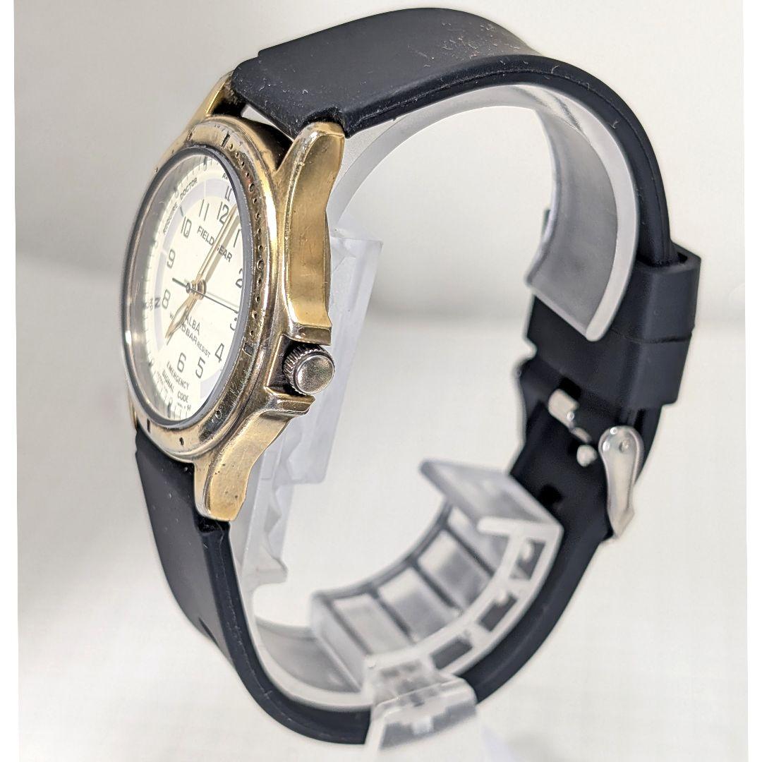 【一部予約販売中】 SEIKO 電池ベルト交換済み可動品V-86 FIELDGEARメンズ ALBA 時計