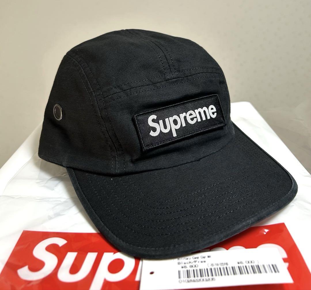 24時間以内発送 完売品 新品 黒 24fw Military Camp Cap