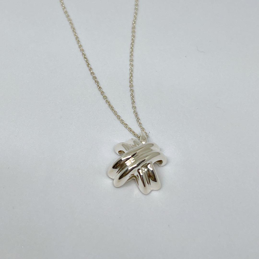 Tiffany & Co. - 【美品】TIFFANY&Co. シグネチャー ネックレス