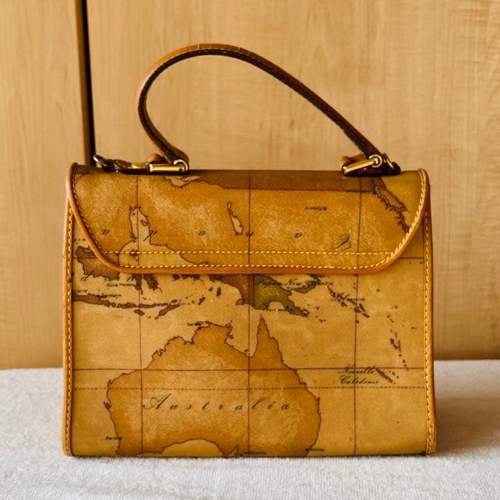 最大5万円OFFクーポン! no14287 プリマクラッセ イタリア製 地図柄