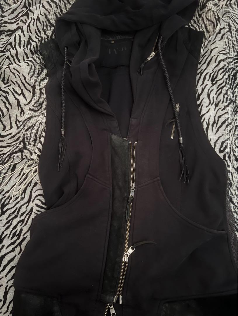 トップス 14th addition double zip tank top