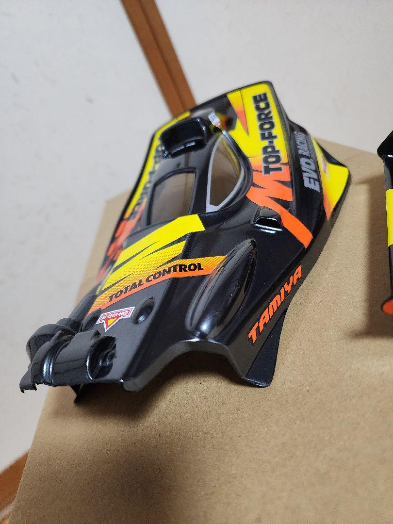 タミヤ トップフォースEVO塗装済ボディ3点セット【新品・送料無料】タミヤ純正品 Amazon.co.jp: タミヤ トップフォースEVO 塗装済ボディ3点セット
