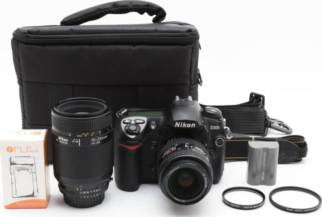 D15/6462A★美品★Nikon D200 ダブルズームセット