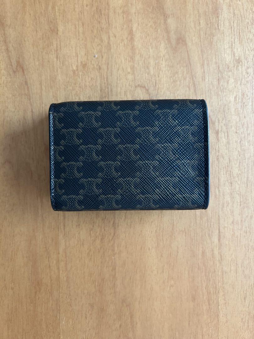 セリーヌ CELINE トリオンフ フォールデッド コンパクトウォレット箱つき