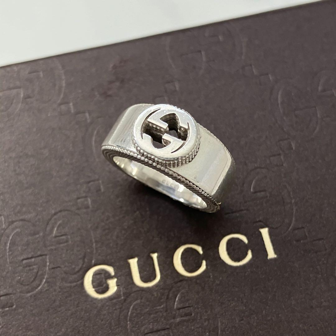 Gucci✨グッチ リング 指輪 約8号 silver レディース Gucci✨グッチ リング 指輪 約8号 silver レディース