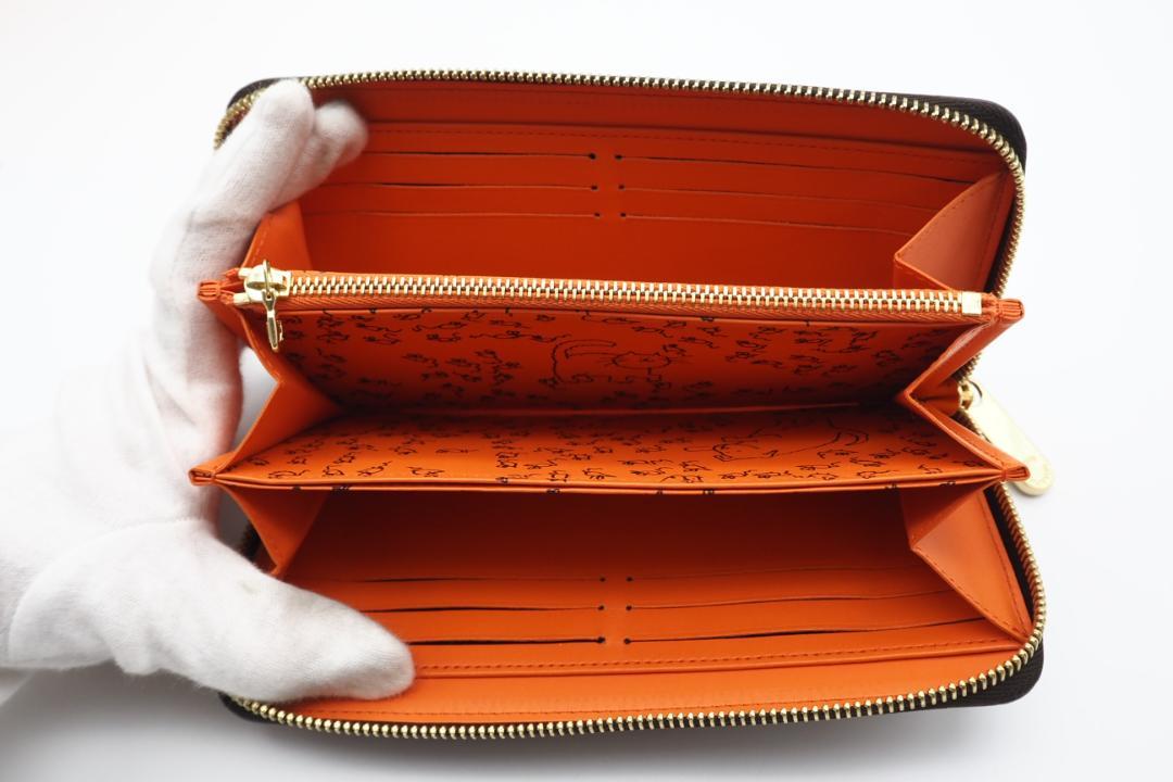 LOUIS VUITTON ラウンドファスナー長財布 キャットグラム ジッピー