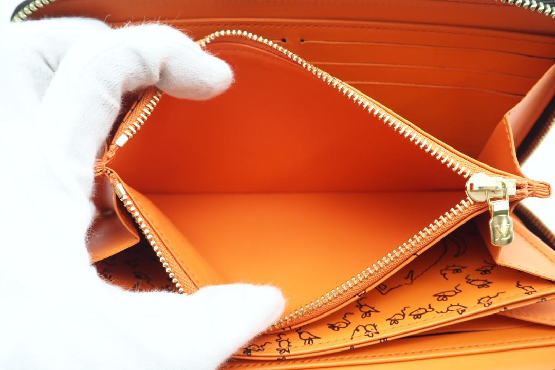 LOUIS VUITTON ラウンドファスナー長財布 キャットグラム ジッピー