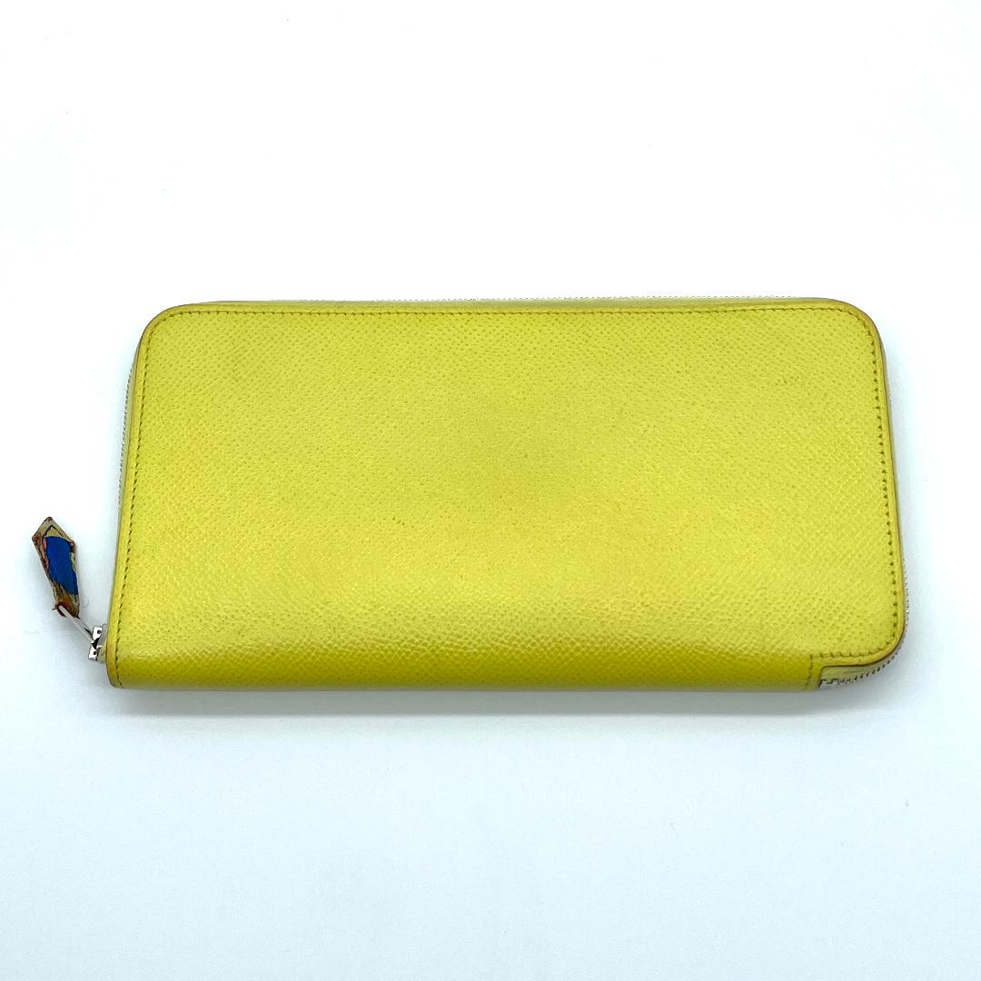 ルカリ◓ cyaco様専用エルメス 長財布 イエロー WB6ME-m45470128964 アザップロング シルクイン #ライム