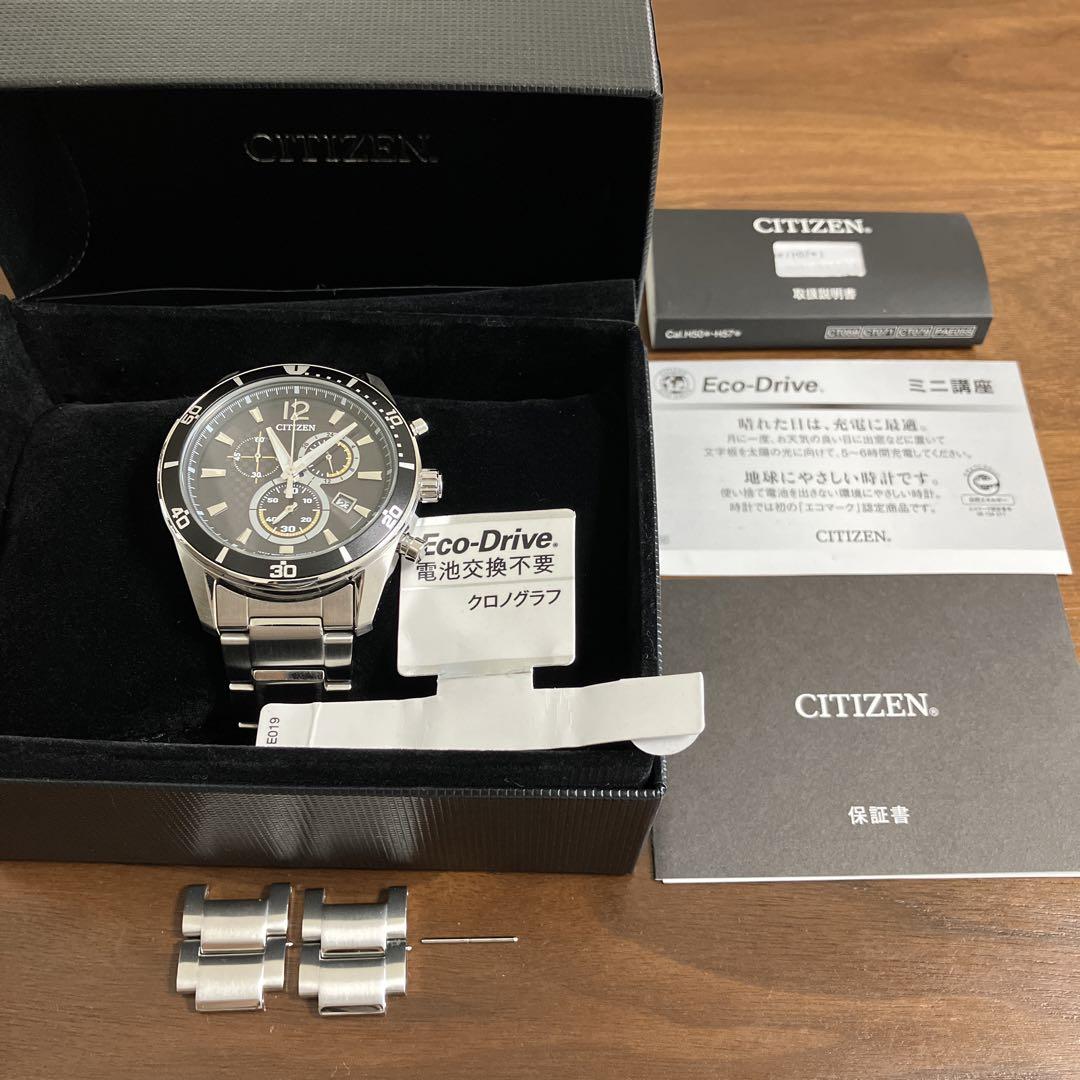 CITIZEN シチズン　オルタナ エコドライブ クロノグラフ　メンズ　腕時計