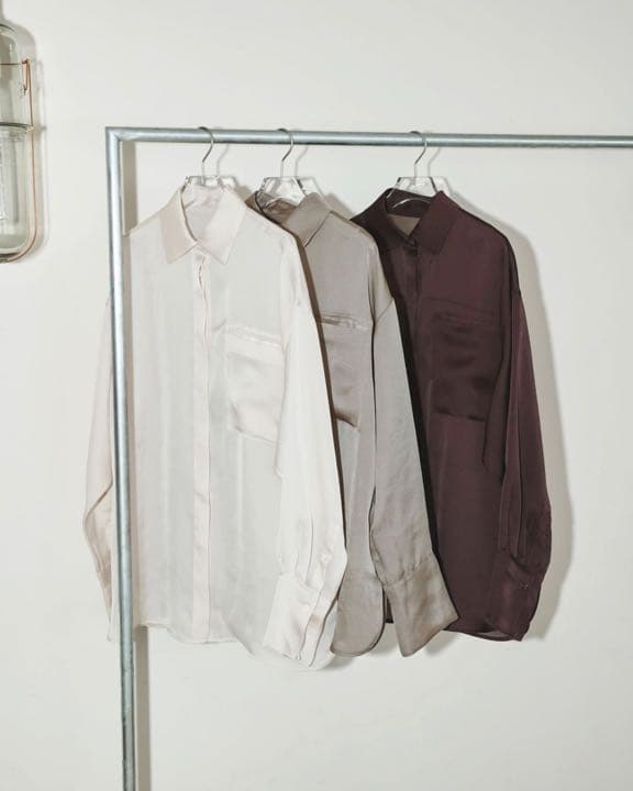 新品未使用 TODAYFUL トゥデイフル オーガンジーポケットシャツ 大人の