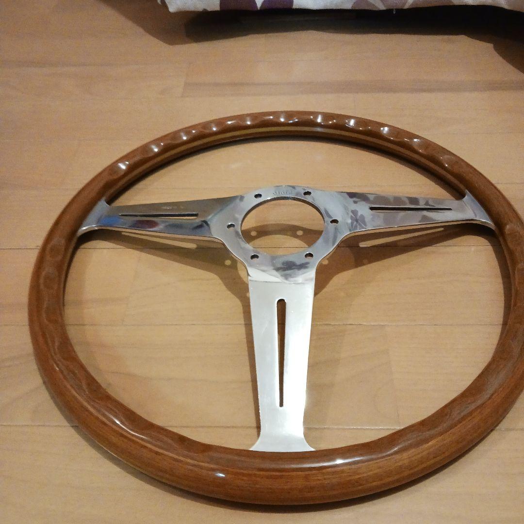 ナルディ　ウッドステアリング　ハンドル　旧車　美品