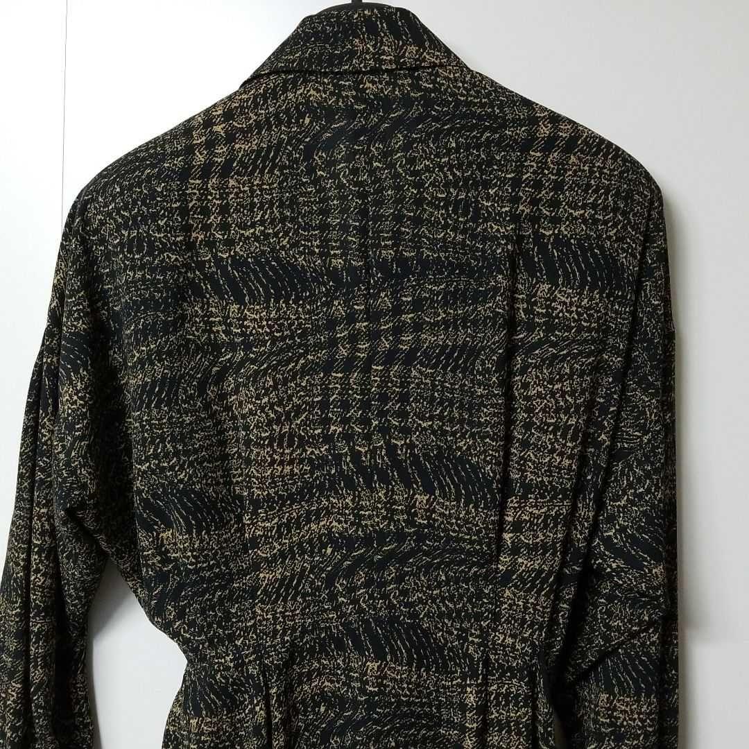 クリスチャンオジャール　プリント柄　カシュクール ロング丈ワンピース　サイズ9号