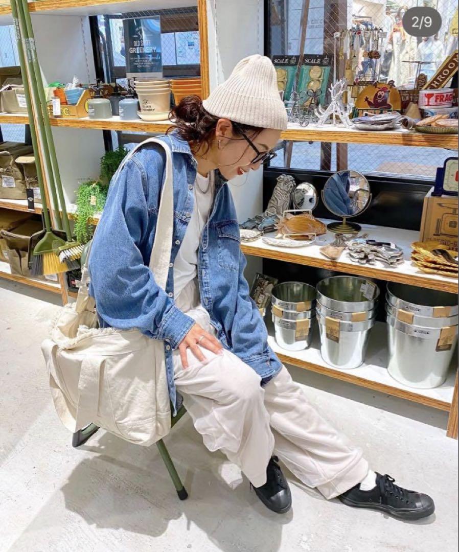 ニコアンド　misayoさんプロデュース　BIGデニムシャツ