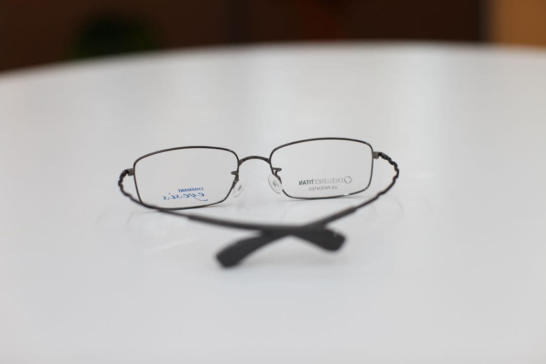 eyesisアイシスシャルマンcharmantラインアートエクセレンスチタン鯖江