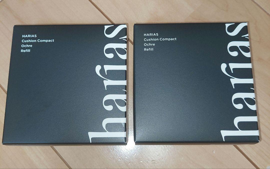 新品 セット ハリアス クッションコンパクト レフィル オークル ファンデ
