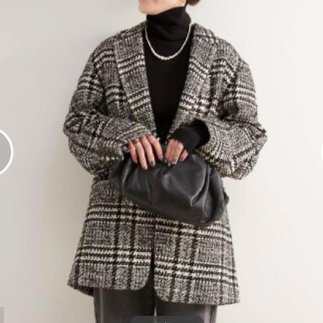 ツイーディー2BニュアンスジャケットFREE SIZE・B.C STOCK