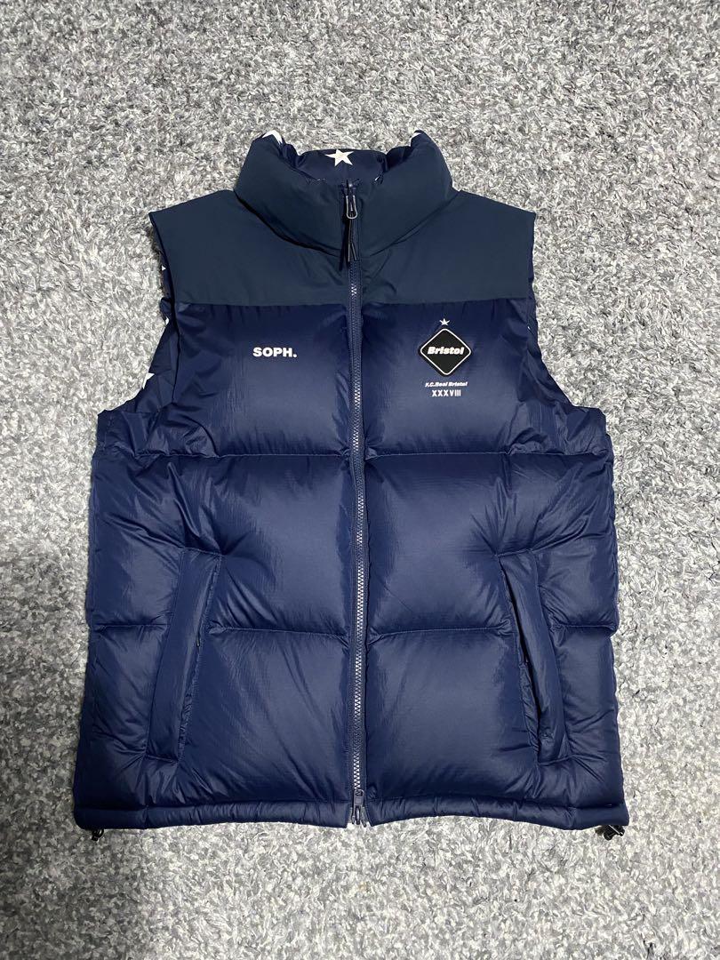 【ま】【極美品】FCRB REVERSIBLE DOWN VEST