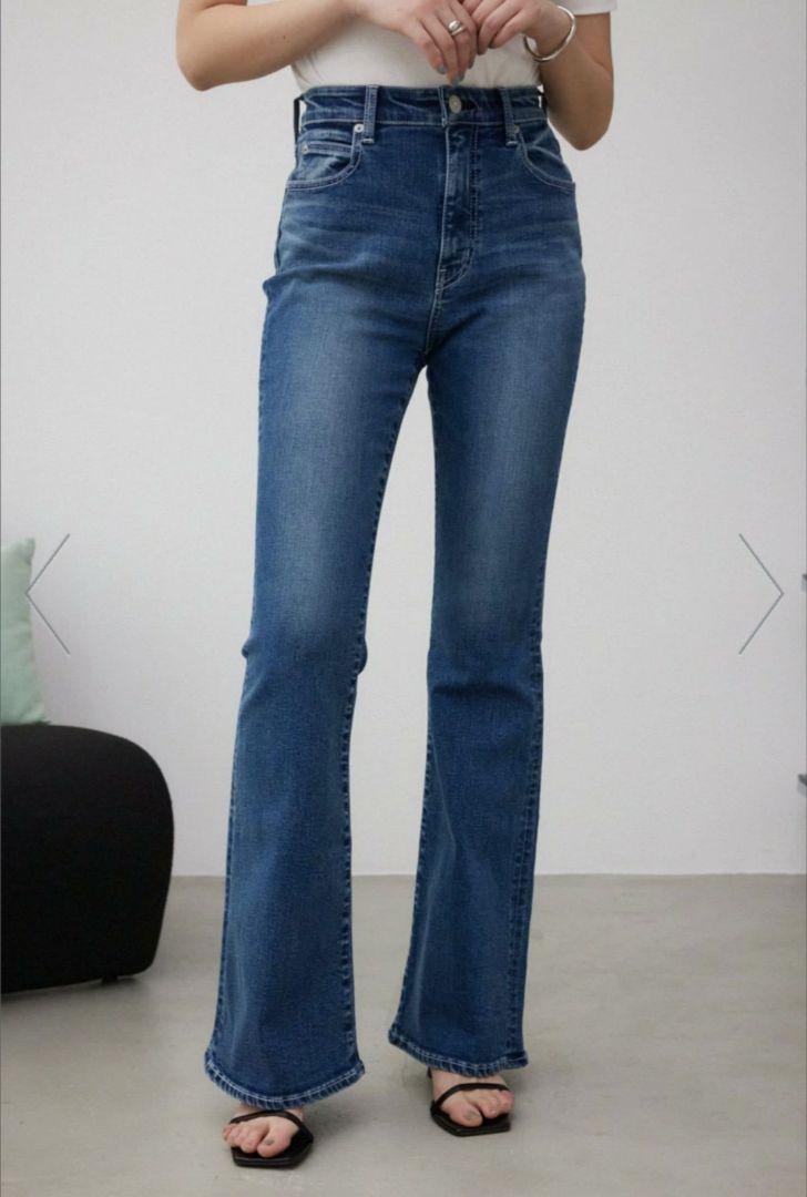 【美品】AZUL DENIM フレアデニム