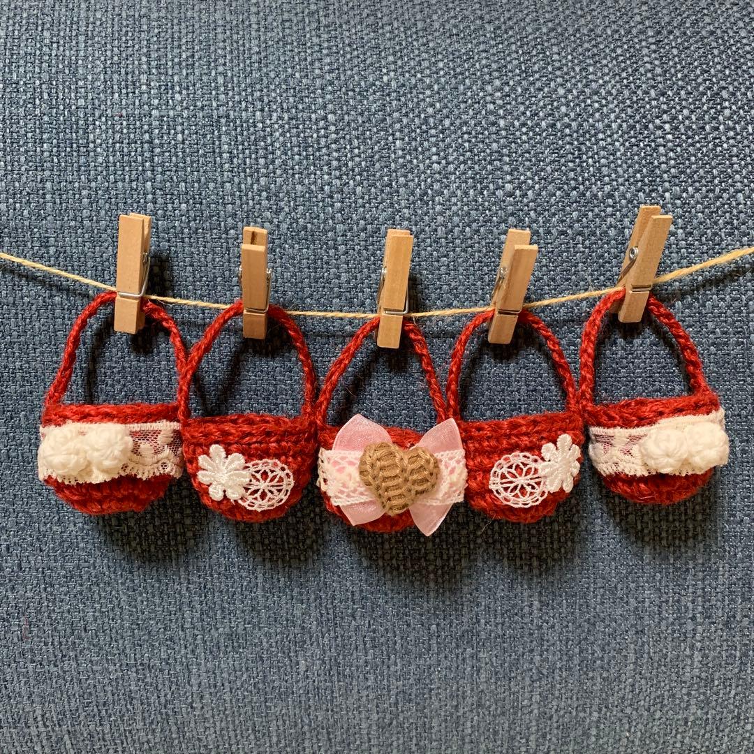 ミニ麻かご等 ミニ麻かご等