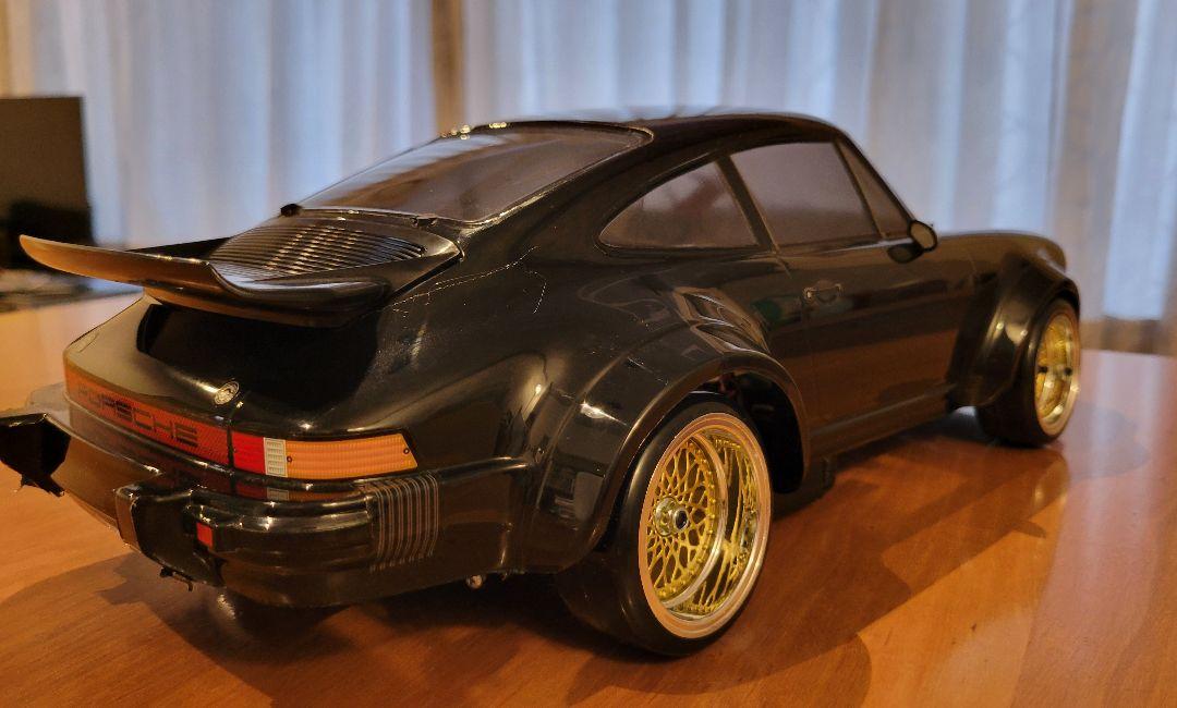 タミヤRC 1/10 ポルシェ934 ブラックエディション　ブラックバード？