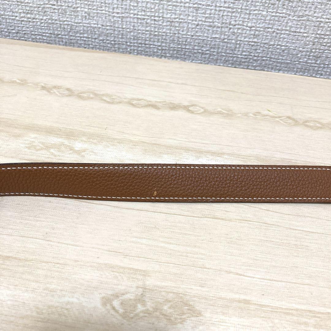 【週末限定値下げ】85 リバーシブル エルメス ベルト Hバックル シルバー 黒