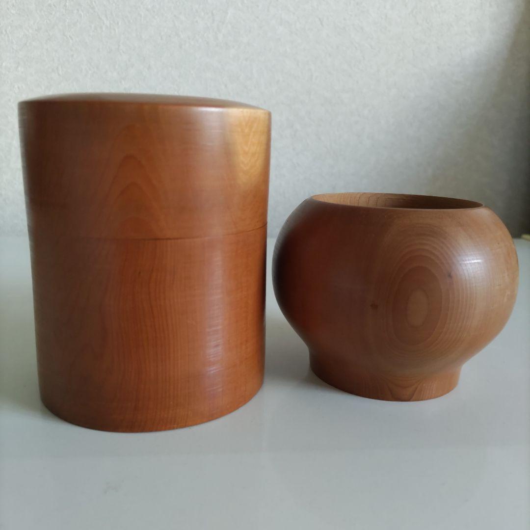 25%OFF エンジュ木の茶筒と器 - farte.com.mx