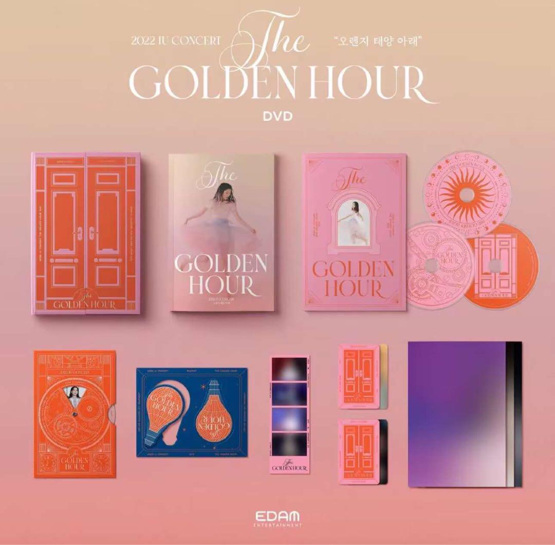 IU CONCERT THE GOLDEN HOUR BLU-RAY K-POP・アジア