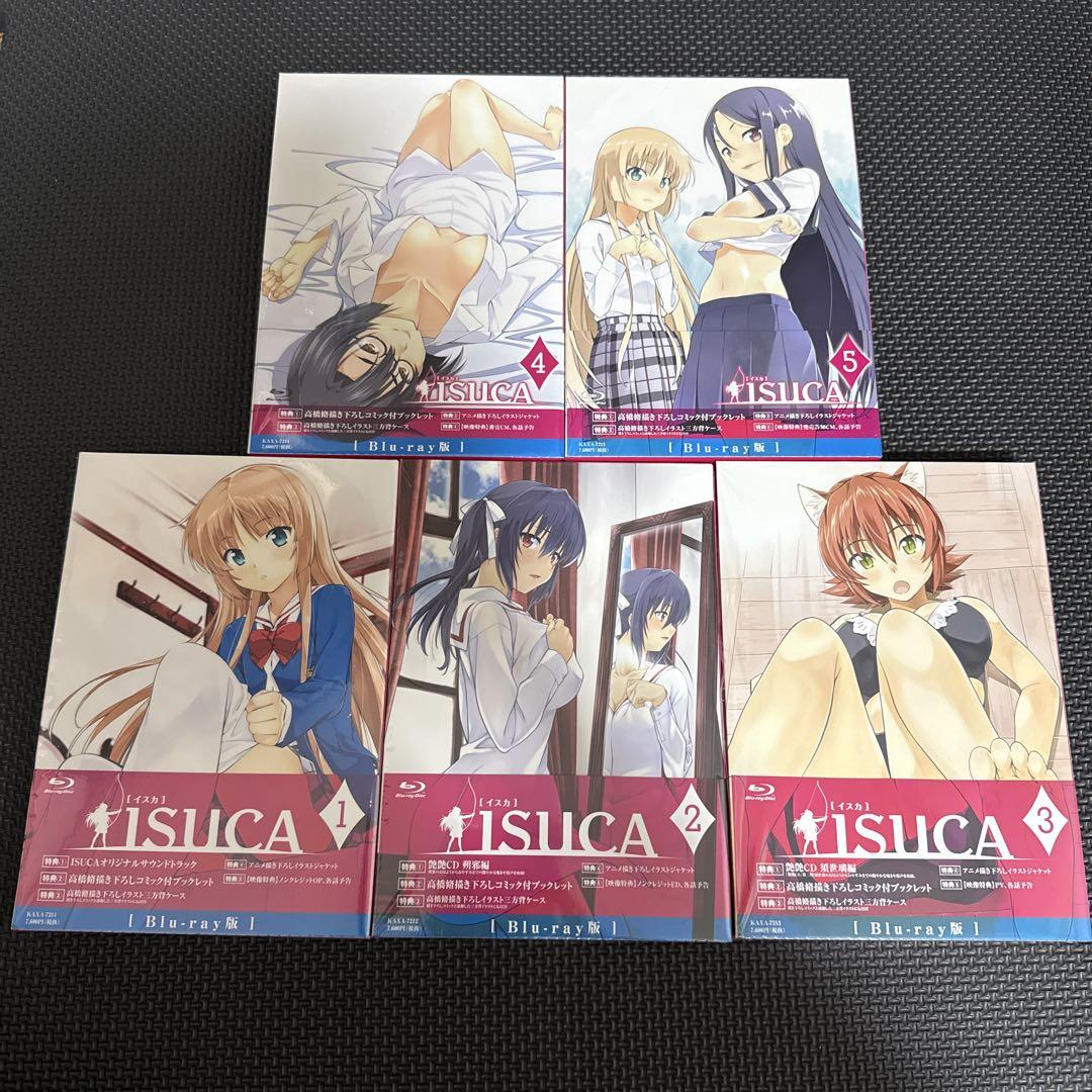 アニメ ISUCA-イスカ- Blu-ray版 全5巻セット 全巻セット 高橋脩