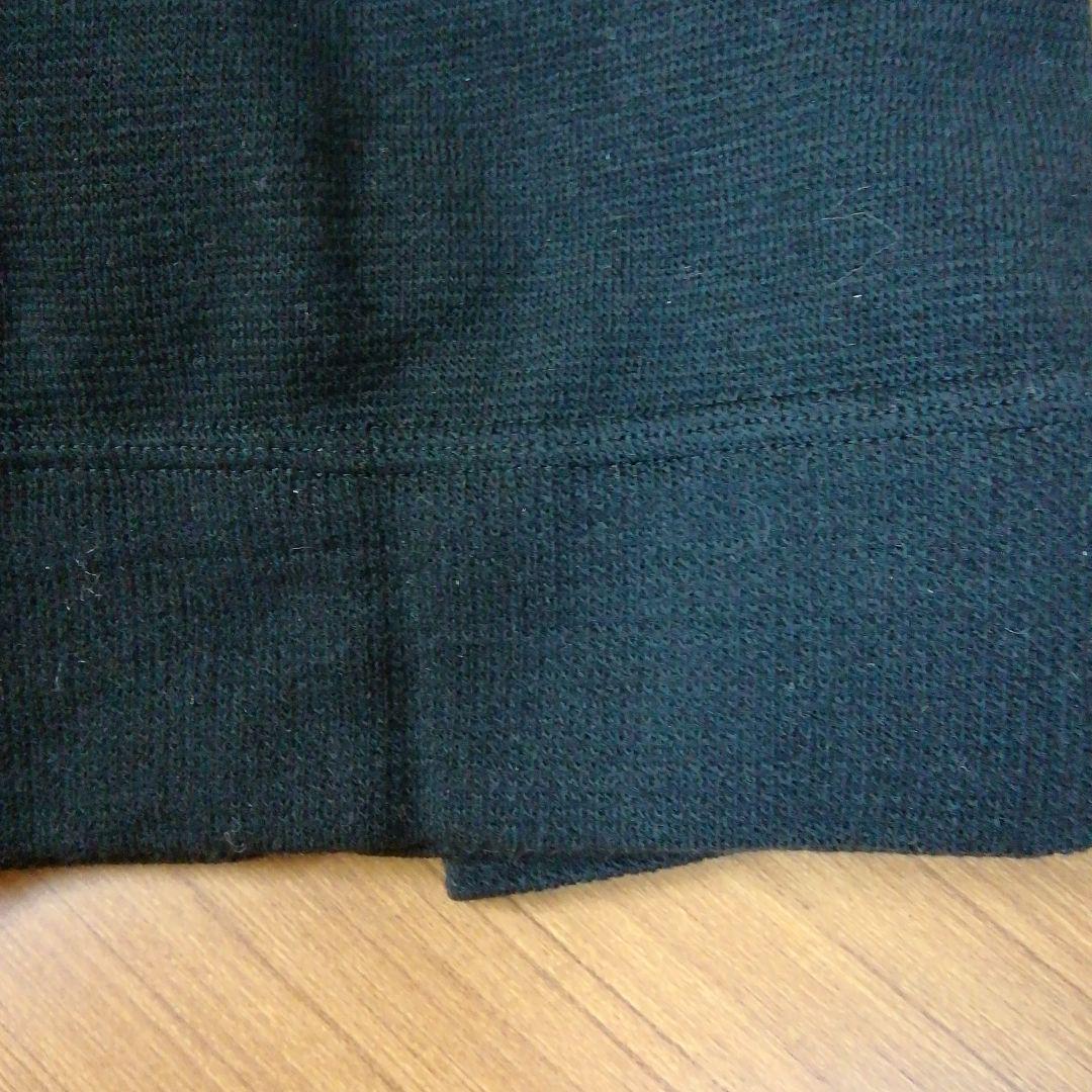 152　新品未使用　婦人防寒肌着　八分袖　ブラック　Mサイズ