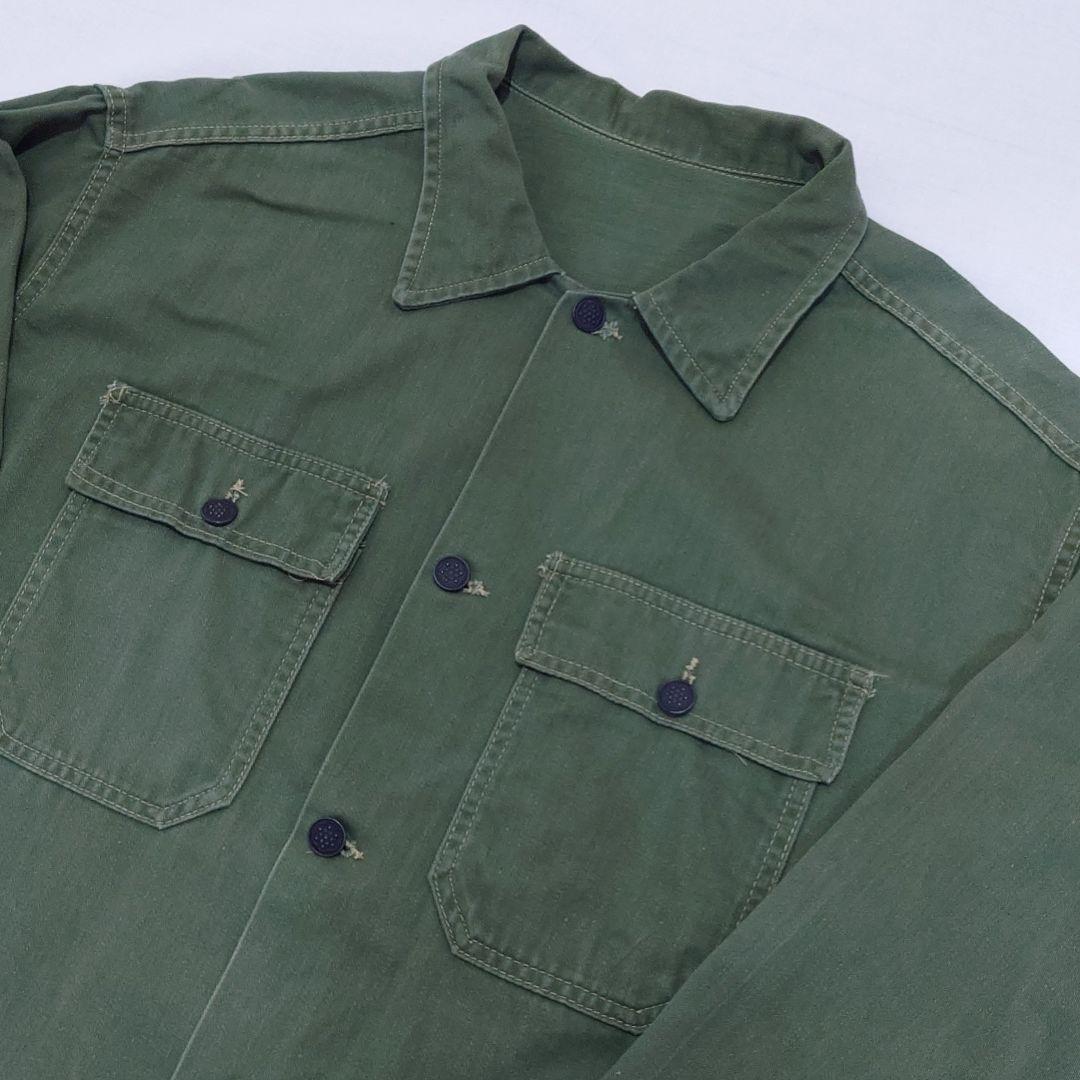 50s us army 13スターボタン ユーティリティーシャツ