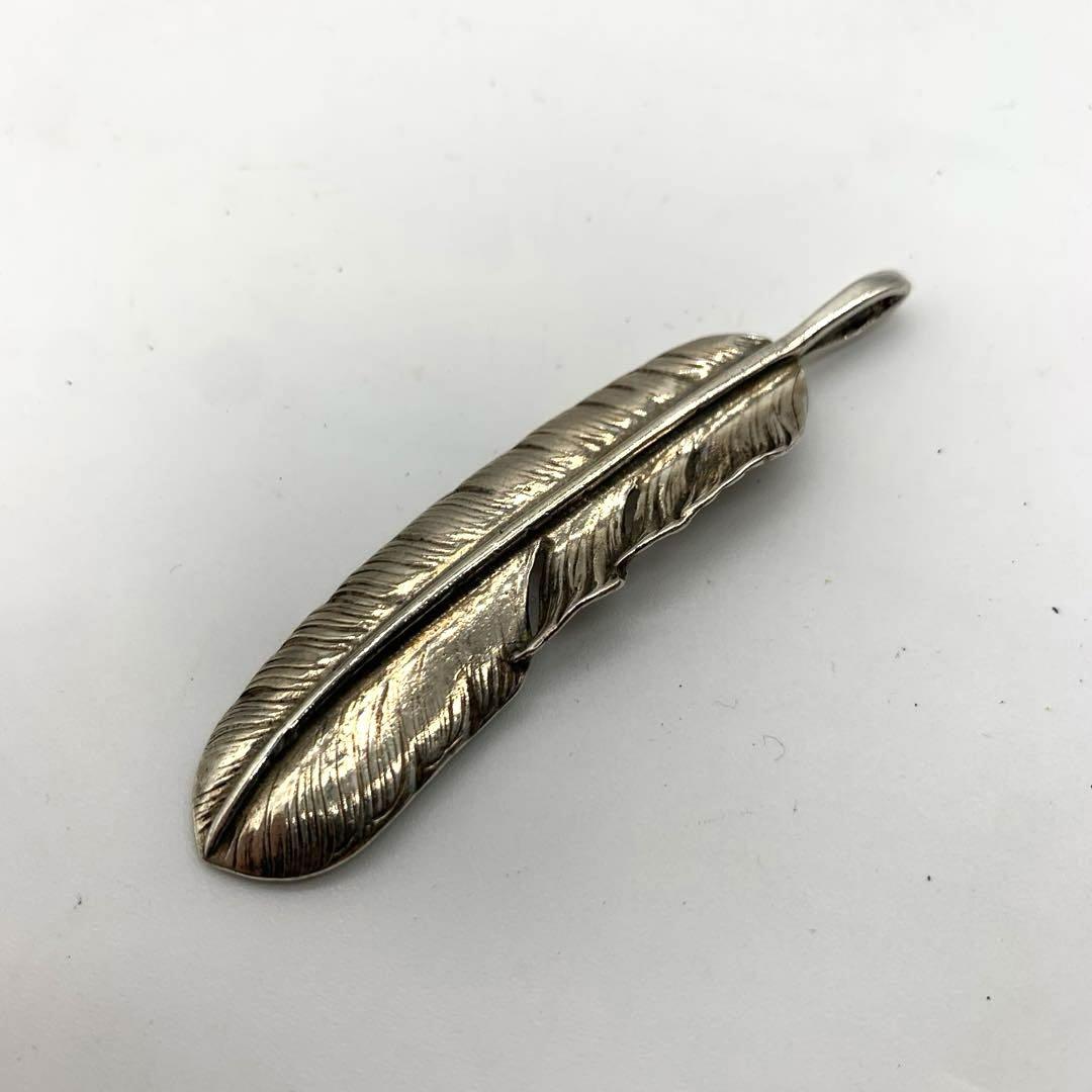 ゴローズ アクセサリー デザイン 羽モチーフ ペンダントトップ シルバーカラー