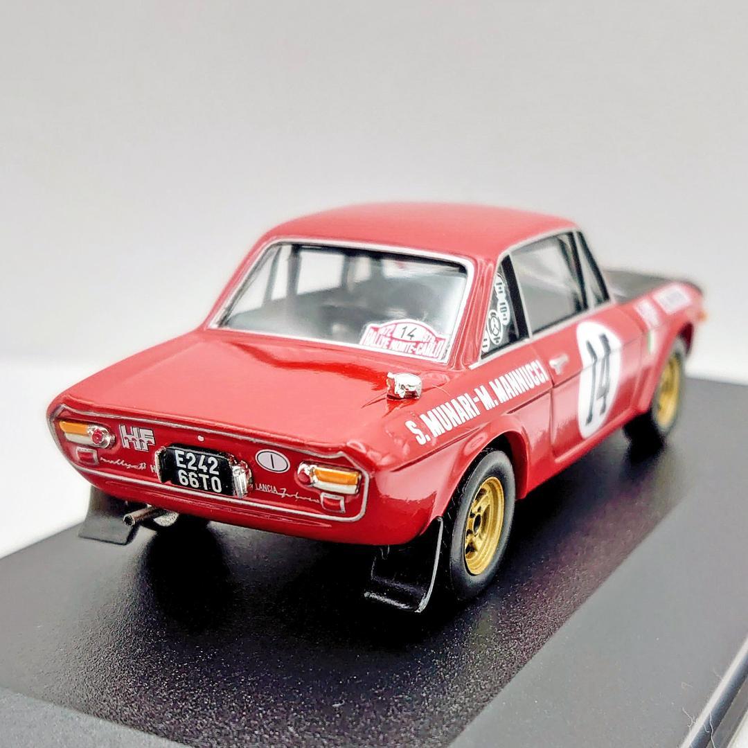 ixo　1/43 ランチア　フルビア HF #14 モンテカルロ 1972　模型