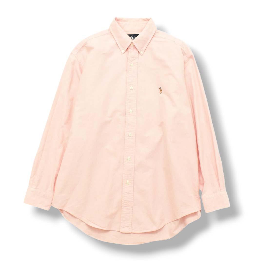 【美品】 ラルフローレン 長袖 YARMOUTH B.D オックスフォードシャツ