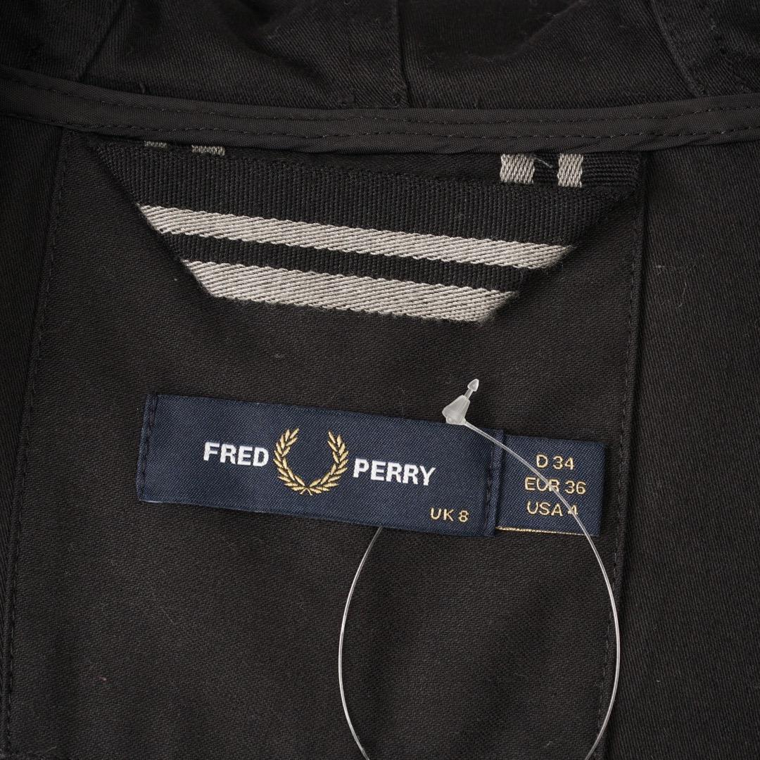 FRED PERRY　Fishtail Parka モッズコート　ブラック