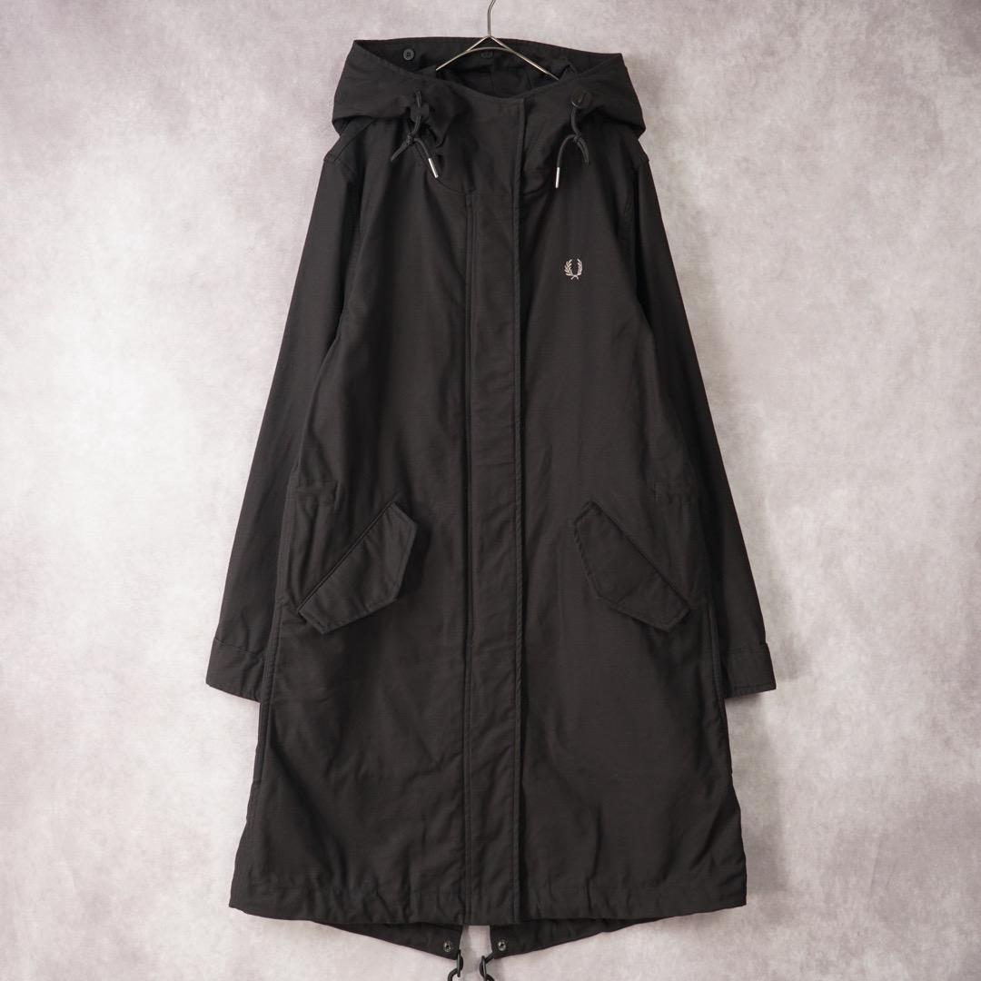 FRED PERRY　Fishtail Parka モッズコート　ブラック