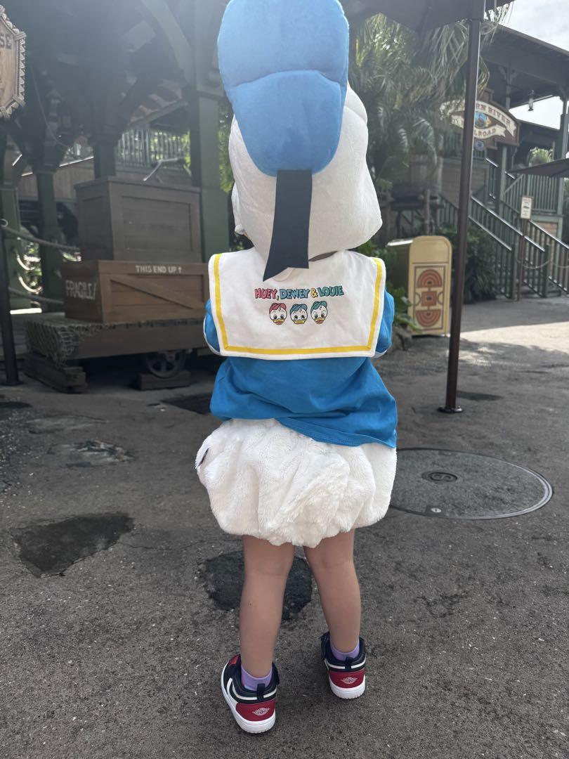 ドナルド　コスプレ　ファンキャップ