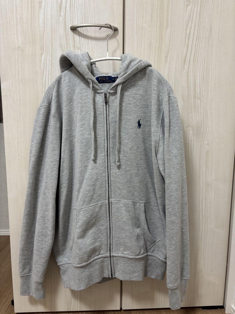 Polo Ralph Lauren ポロ　グレー パーカー　メンズ　M