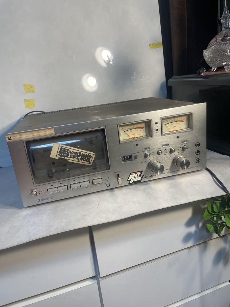 名機 Pioneer パイオニア CT-8 ステレオカセットデッキ 現状品
