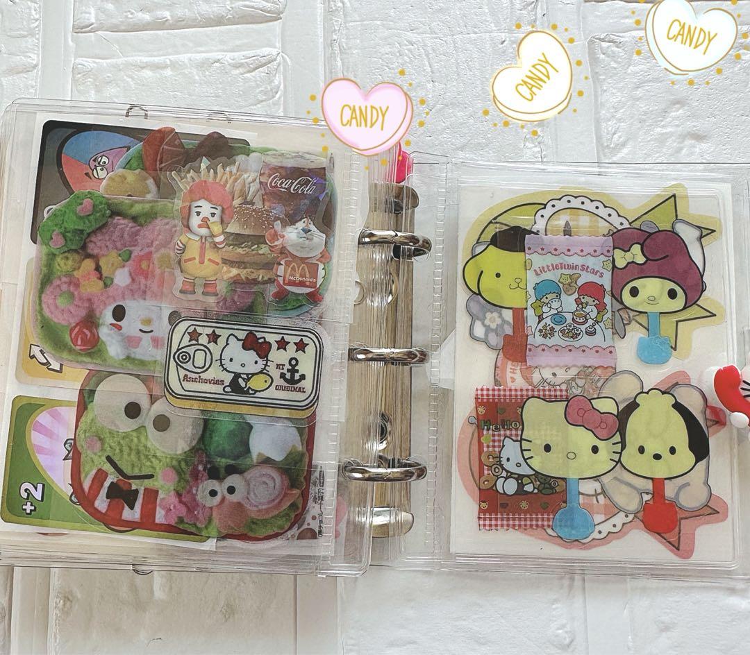 サンリオおすそ分けファイル＆アメキャラ＆シール多め限定1レア入り♡♡
