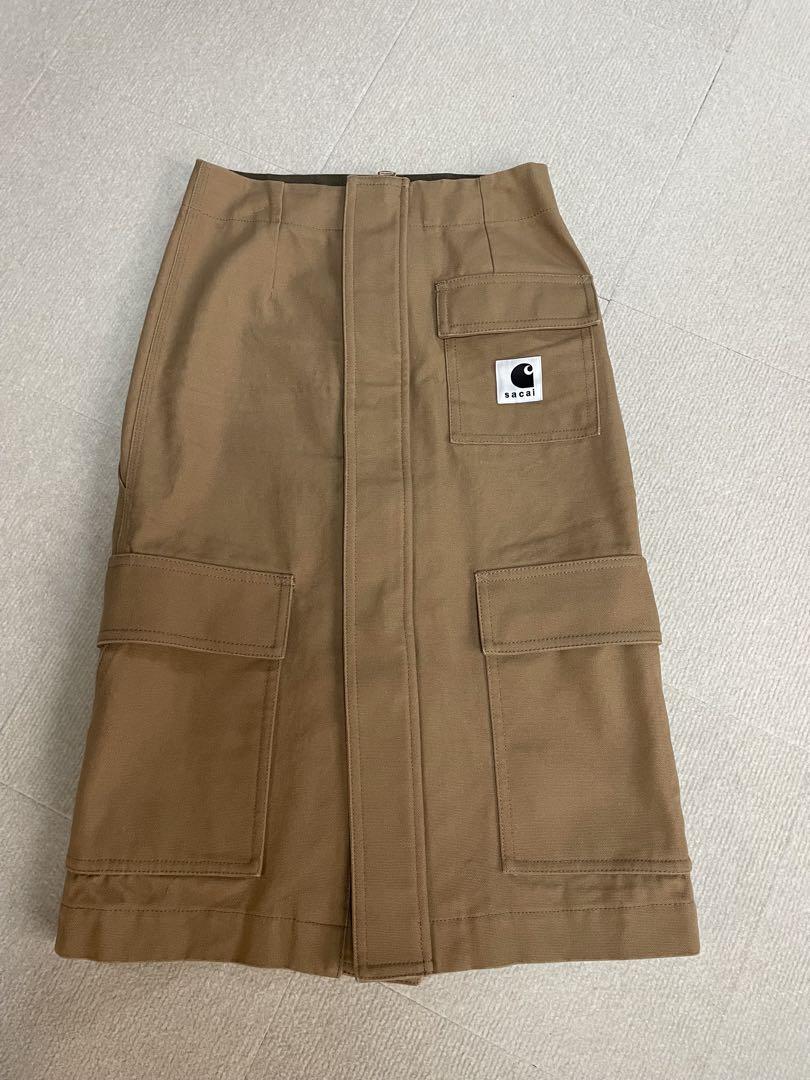 ⭐︎美品　24ss sacai ✖️carhartt DuckSkirt
