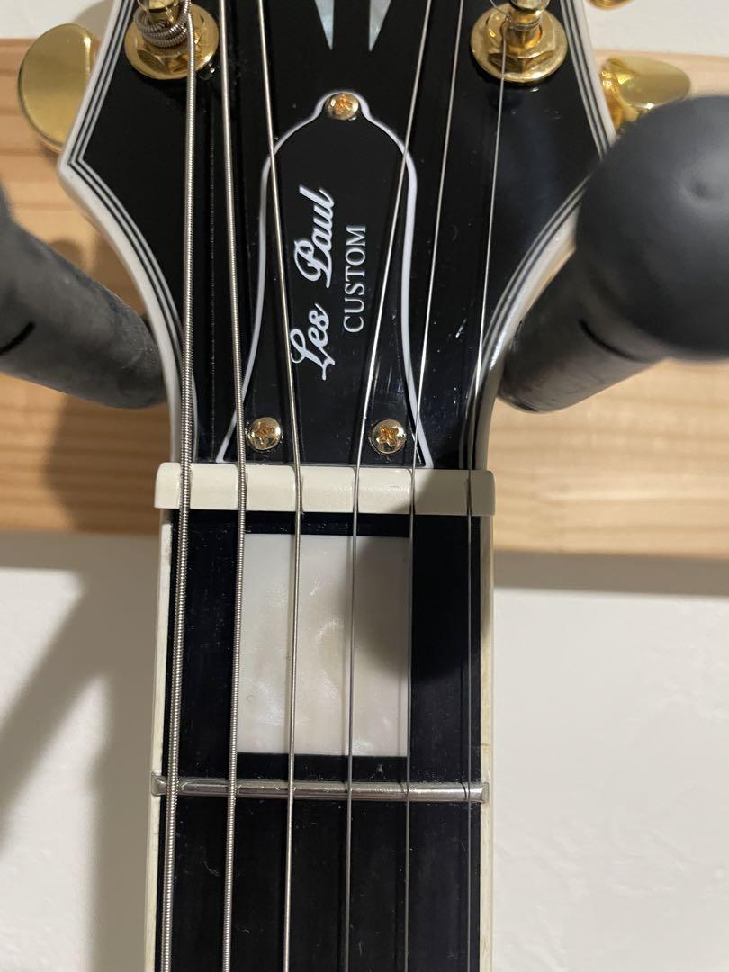 ギター epiphone Les Paul Custom Alpine White