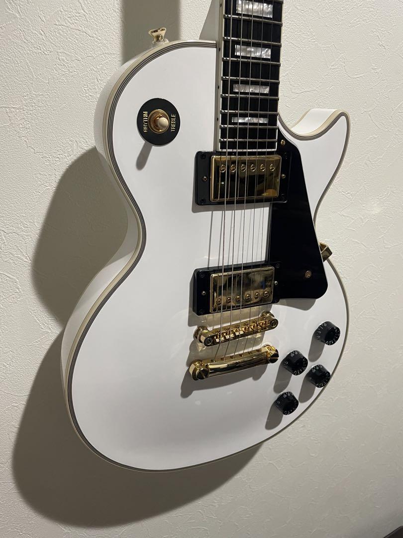 ギター epiphone Les Paul Custom Alpine White