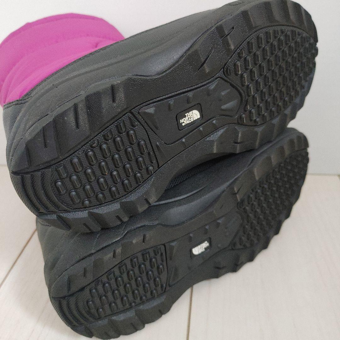 【美品】ザノースフェイス ヌプシ ブーティー ブーツ キッズ 21cm 女の子