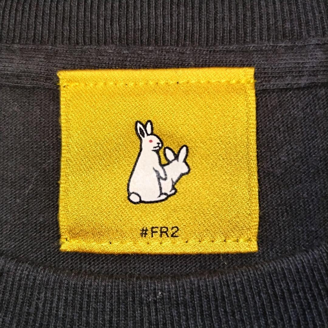 z44【人気Lサイズ】FR2♧天使　センター ビックロゴ　Ｔシャツ　最高デザイン