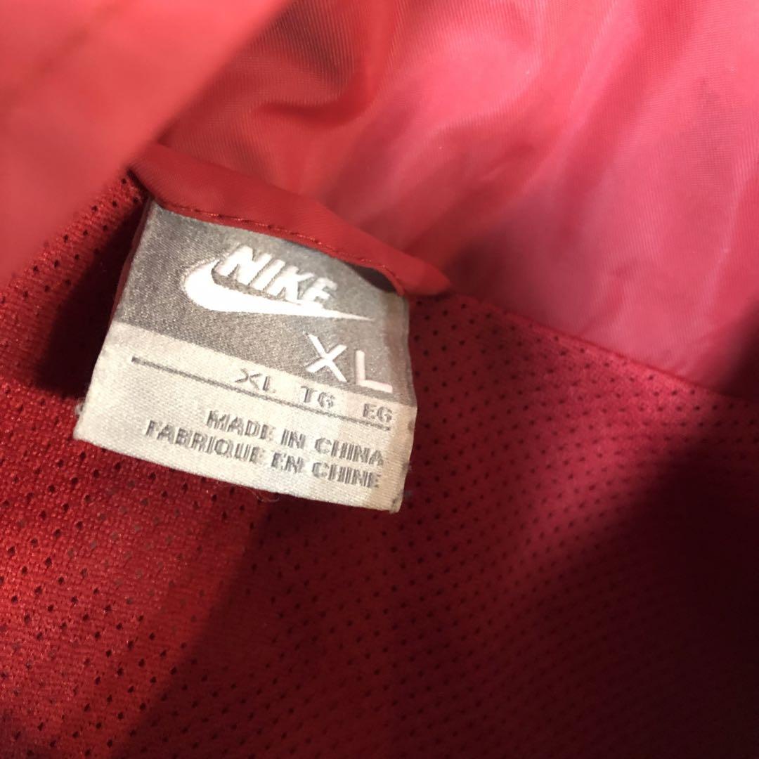 美品XL NIKEナイキ 00s ゴツナイキ　ナイロンジャケットT8