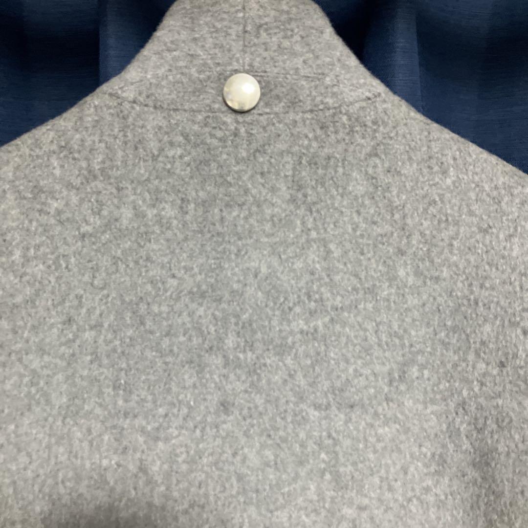 The Sakaki スタジャン カシミヤ混紡 グレー Lサイズ 替えボタン