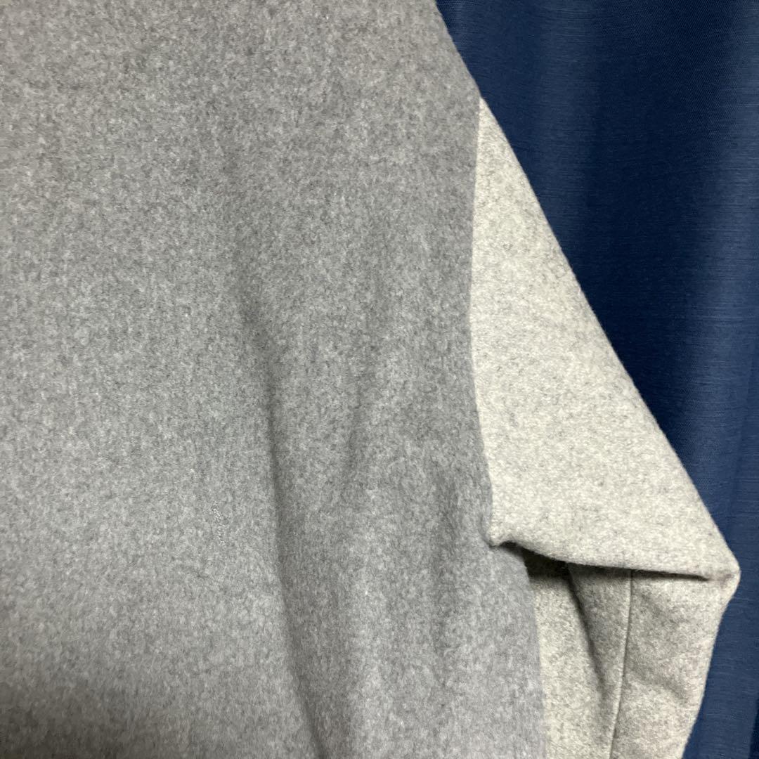The Sakaki スタジャン カシミヤ混紡 グレー Lサイズ 替えボタン