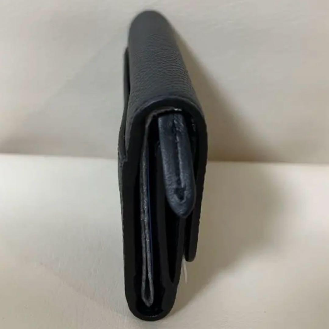 SMYTHSON ブラック三つ折り財布