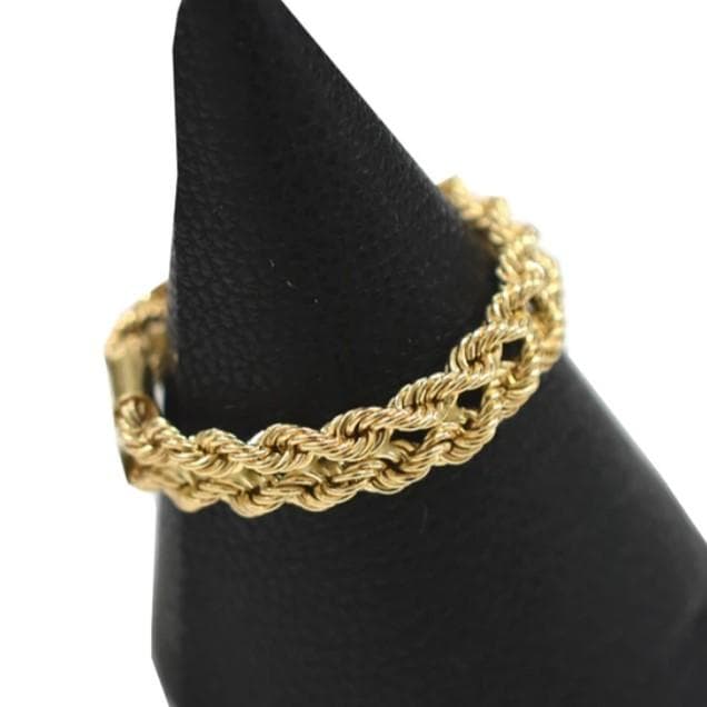 18金【ゴールドチェーン リング 7号】Yゴールド K18刻印入 日本製 新品！