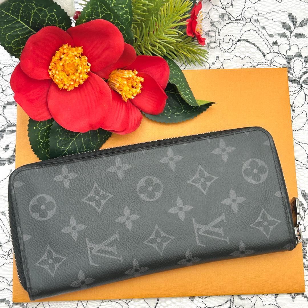 ★極美品★　ルイヴィトン　エクリプス　ジッピーウォレット　ヴェルティカル　長財布